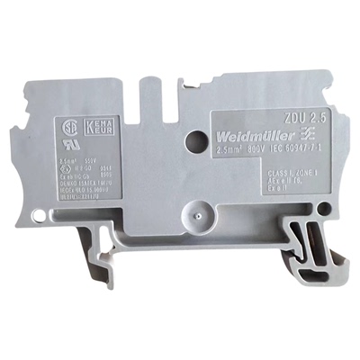 2.5平方接线端子魏德米勒弹片式