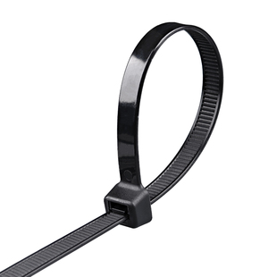 自锁式尼龙扎带束线带大号黑色塑料卡扣扎绳捆绑拉紧器高强度固定