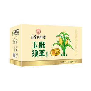 南京同仁堂乐家老铺玉米须茶苦荞麦栀子真材实料养生茶包5g*30/盒
