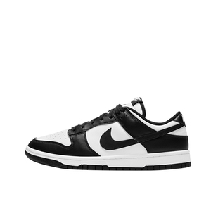 Nike Dunk Low 黑白熊猫 灰红低帮休闲滑板鞋 DD1391/DD1503-100