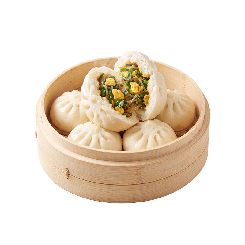 鹿有有韭菜鸡蛋粉丝大包子半成品