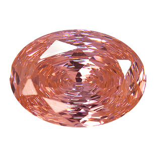 流星雨高精切帕帕拉恰裸石日出色粉色宝石戒指项链镶嵌小众风女款