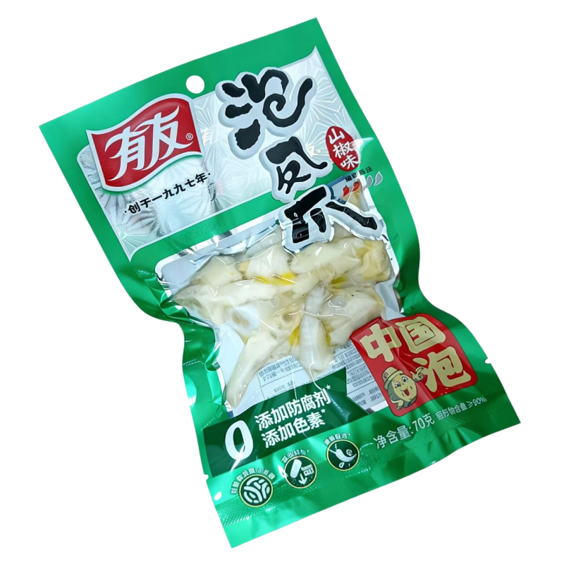有友山椒泡椒凤爪重庆特产小零食
