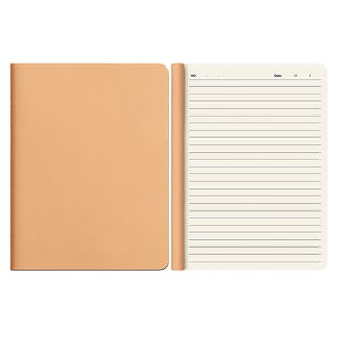 牛皮纸笔记本子16k加厚初中生专用A4超大号横线本大学生考研高中生练习本作业本2025新款记b5工作记录记事本