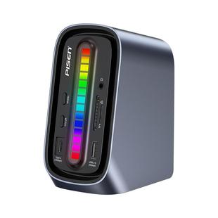 品胜拾音桌面拓展坞typec转双HDMI扩展DP多屏显示投屏转换USB3.2分线器千兆网口转接m2硬盘盒适用mac雷电4 wh