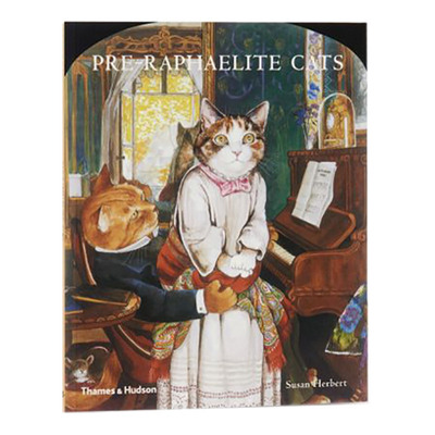 【现货】【T&H】Pre-Raphaelite Cats，拉斐尔前派变成猫  趣味插画画册进口原版