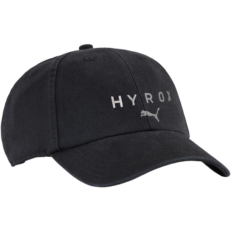 HYROX联名黑色棒球帽子PUMA彪马