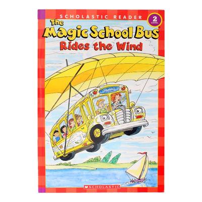 神奇校车系列：乘风之旅 The Magic School Bus: Rides the Wind 英文原版 4-10岁 儿童科普认知图画书趣味故事百科科幻漫画