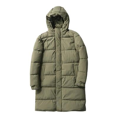 英潮高端户外雪地加厚中长棉衣科技动态保暖防水冬连帽派克男棉服