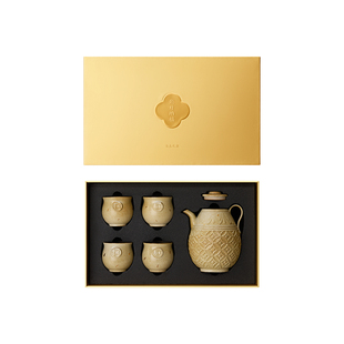 故宫淘宝 | 瑞气盈门茶具套装文创茶壶茶杯礼盒生日新年礼物长辈