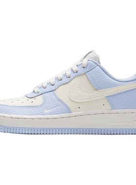 耐克女鞋2026夏新款AF1空军一号蓝白低帮休闲运动板鞋IV3222-400
