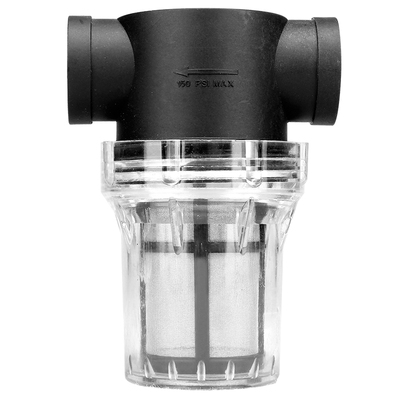 塑料过滤器透明4分自来水管前置