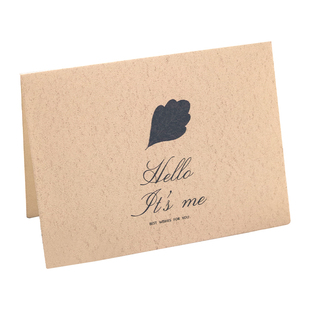 节日庆送礼物简约创意小卡片复古diy生日贺卡祝福感恩卡信封套装