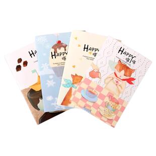 100本礼品迷你可爱小本子随身本横线本小学生手账本子记事小本子