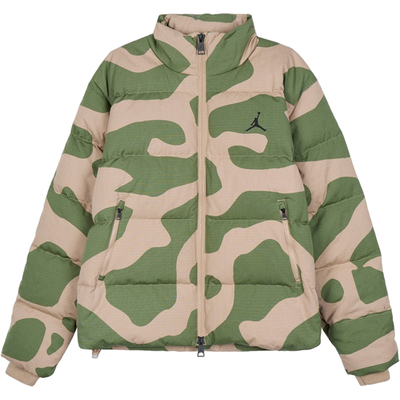 耐克男士运动保暖迷彩羽绒服