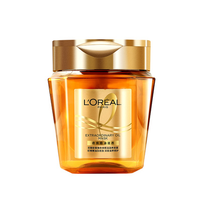 正品授权~欧莱雅黄金发膜精油