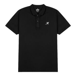 特步运动套装男夏季短袖polo衫长裤中年男士休闲大码爸爸夏装男装