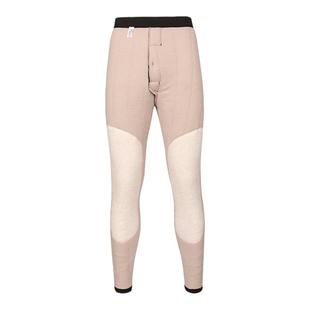 雅鹿男士棉裤冬季加绒加厚羊毛蚕丝保暖裤男女纯羊毛裤巨厚驼绒裤