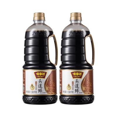 味事达0添加头道鲜特级酱油