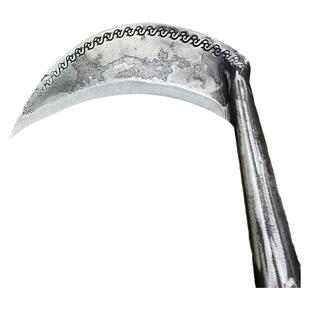 【锋利刃口】手工锻打镰老式加厚砍柴砍树户外农用割草钓鱼小弯刀