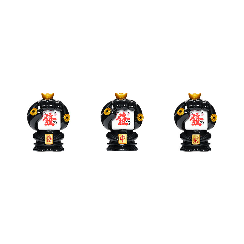 YOMEI黄金一手好牌黄金摆件