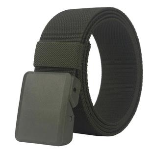 青年腰带男款非金属防过敏松紧帆布皮带简约休闲尼龙弹力百搭裤带