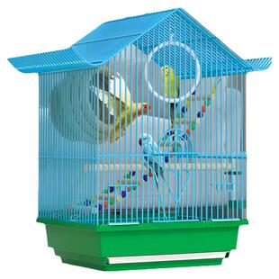 鸟笼鹦鹉笼子专用大号别墅新型生态家用虎皮牡丹过冬防溅豪华鸟屋