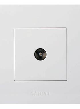 公牛闭路电视线插座8686型有线