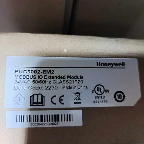 议价霍尼韦尔PUC6002EM2MODBUSIO扩展模块适用