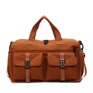 大容量旅行包女手提短途出差轻便行李袋男扩容时尚斜挎运动健身包