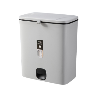 卫生间垃圾桶厨房家用壁挂式轻奢防臭圾圾桶厕所夹缝网红挂式纸篓