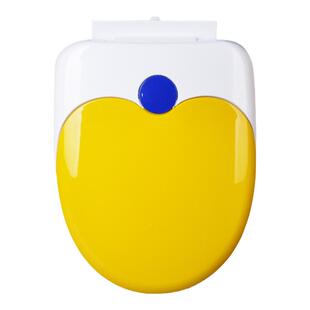 子母马桶盖彩色亲子儿童两用u型家用老式通用缓降加厚双层座便盖