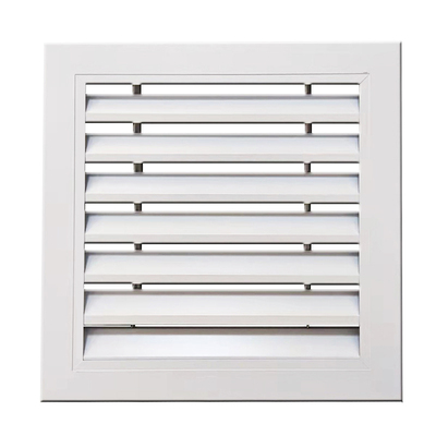 铝合金空调出风百叶窗通透气通风口防雨透气排风格栅暖气罩嵌入式