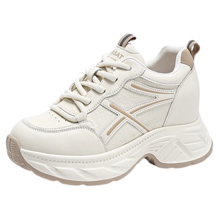 星期六女鞋厚底增高老爹鞋新款春秋夏季超火小个子百搭休闲运动鞋