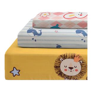 定制儿童床笠单件纯棉薄床垫保护套上下铺榻榻米拼接防滑固定床罩