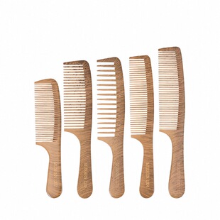梳子家用梳便携带化妆梳子梨花纹电木梳尖尾女发梳长短理发木梳子
