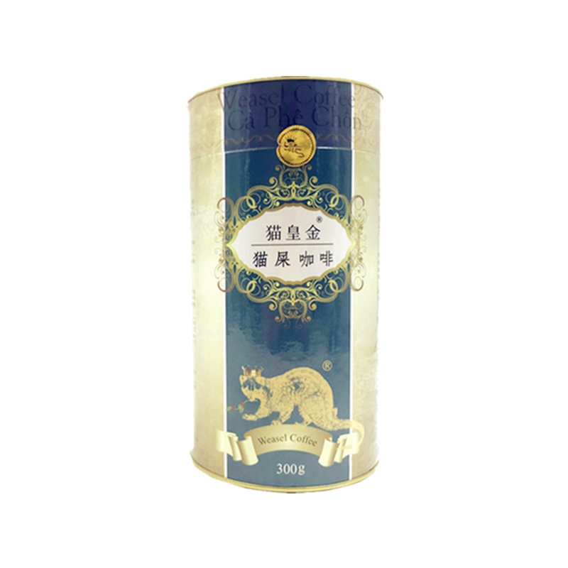 烘焙越南进口猫皇金猫屎咖啡豆粉