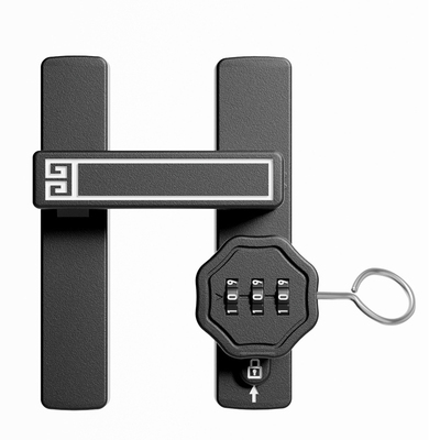 平移推拉门专用锁加厚防盗密码锁