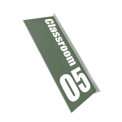 培训教室门牌侧挂双面门牌定制