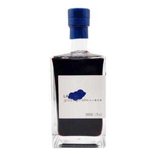 长白山晚收红葡萄酒半甜红酒方瓶热红酒微醺果酒女士晚安酒半甜型