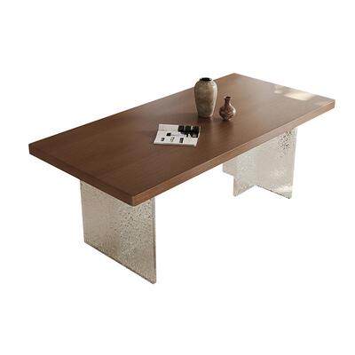 帕沙曼水波纹亚克力悬浮餐桌