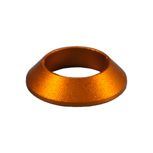 Fearless knight公路自行车桶轴杆铝合金锥垫片装配件