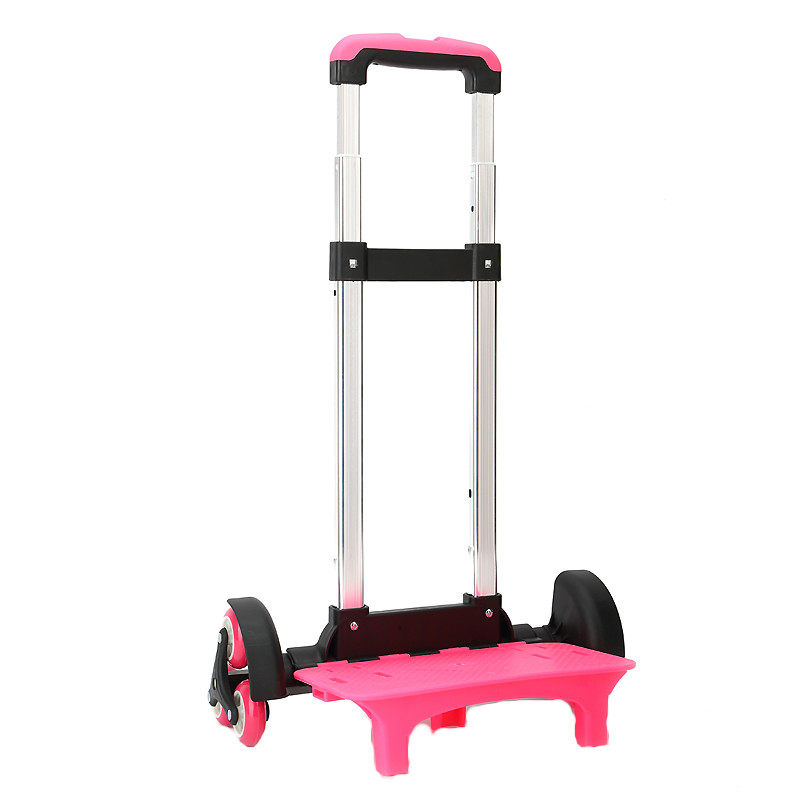 书包拉杆架双肩包配件二轮男女生三轮儿童拖拉架带轮爬楼梯可拆卸