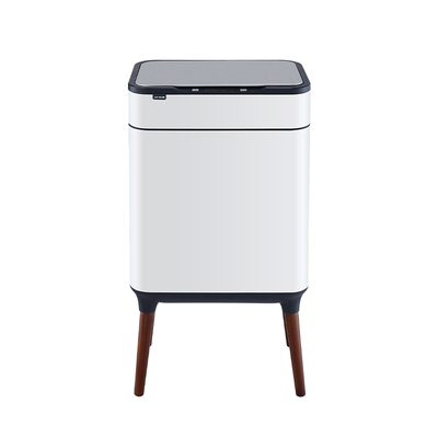 不锈钢感应分类垃圾桶高脚免弯腰