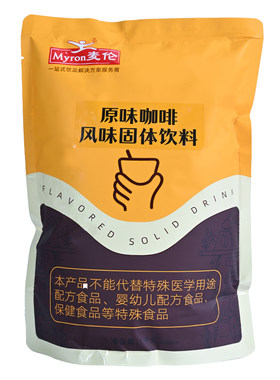 麦伦1kg袋装商用原味咖啡送杯勺