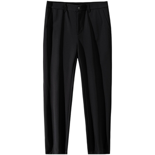 安踏冠军全天候系列丨商务休闲长裤男士加绒梭织直筒裤152440502