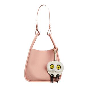 WANACCESSORY万蔻VOW OWL平衡木菜篮子牛皮腋下手提水桶包 设计师