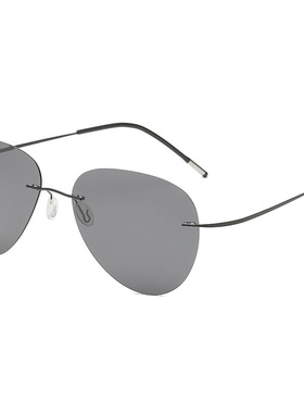 纯钛偏光开车专用墨镜男女