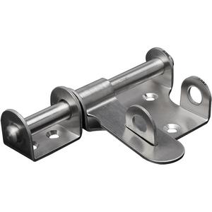 顶耐加厚不锈钢明插销带锁扣防盗门大门房门仓库插销明装门栓门扣