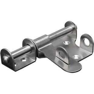 顶耐加厚不锈钢插销门锁卡扣大门锁扣入户门防盗大铁门卫生间门栓